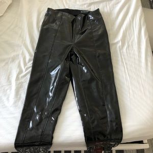 Blank NYC liquid patent leather leggings, size 25